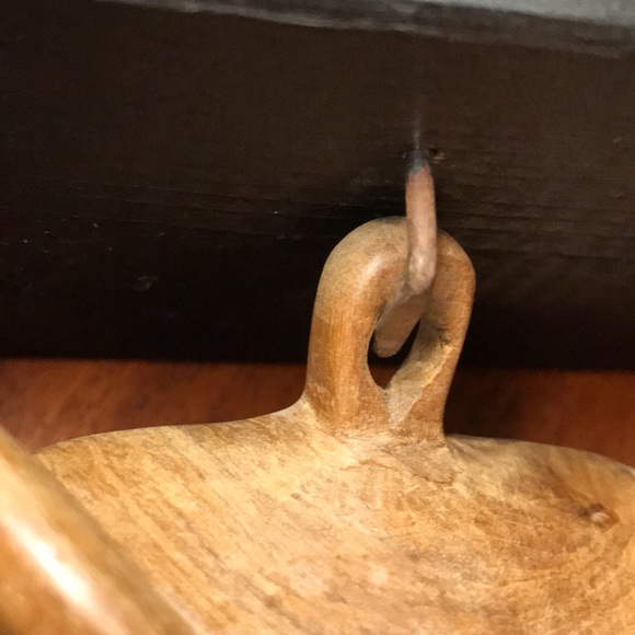 Vintage Wooden Elephant Mask Shadowbox Frame - Picture 5 of 9